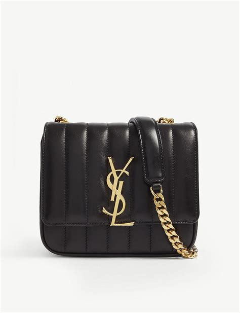 vicky medium ysl monogram chain crossbody bag|Saint Laurent Vicky Medium YSL Monogram Chain Crossbody Bag.